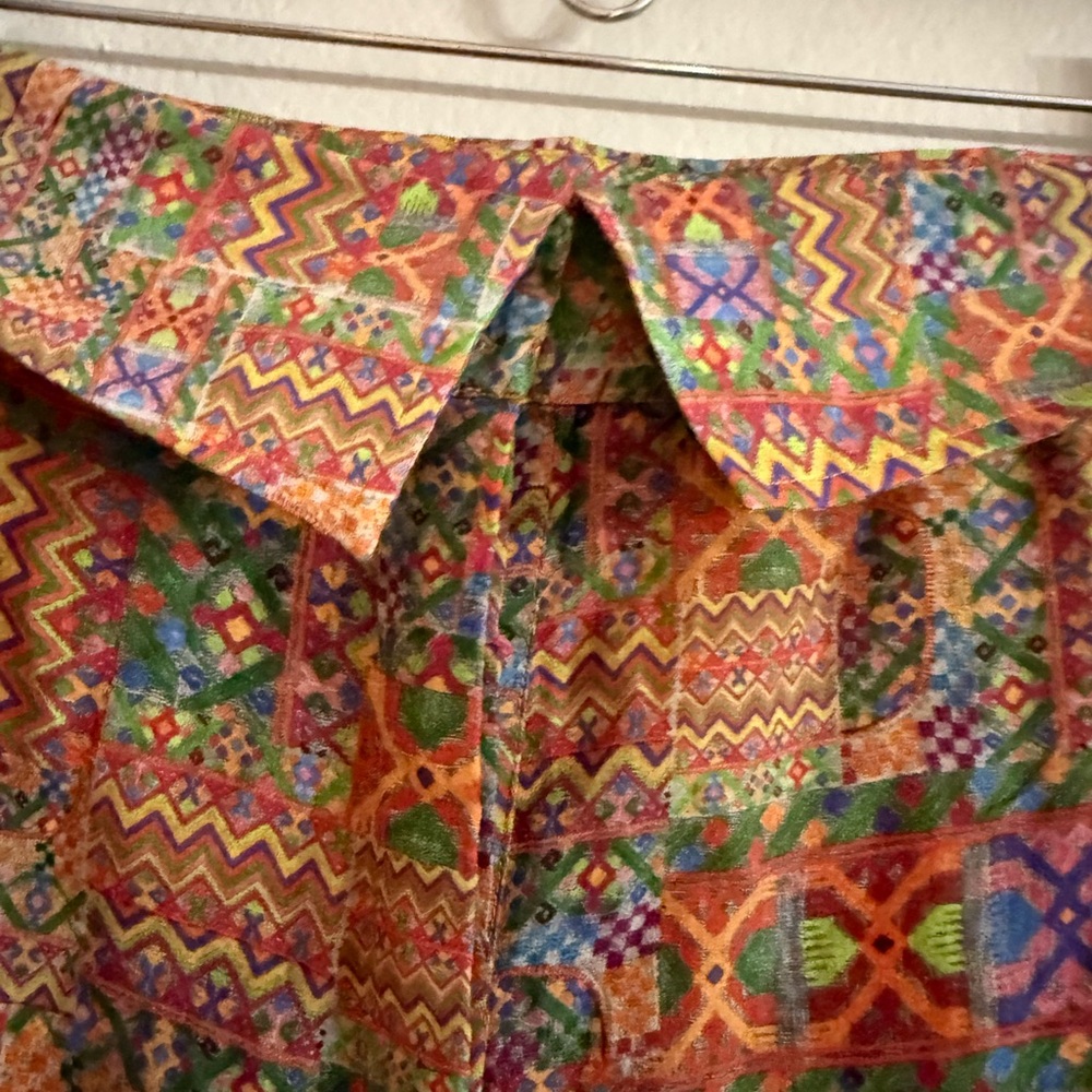 Women's Multicolor Patterned Maxi Skirt - Picture 4 of 13